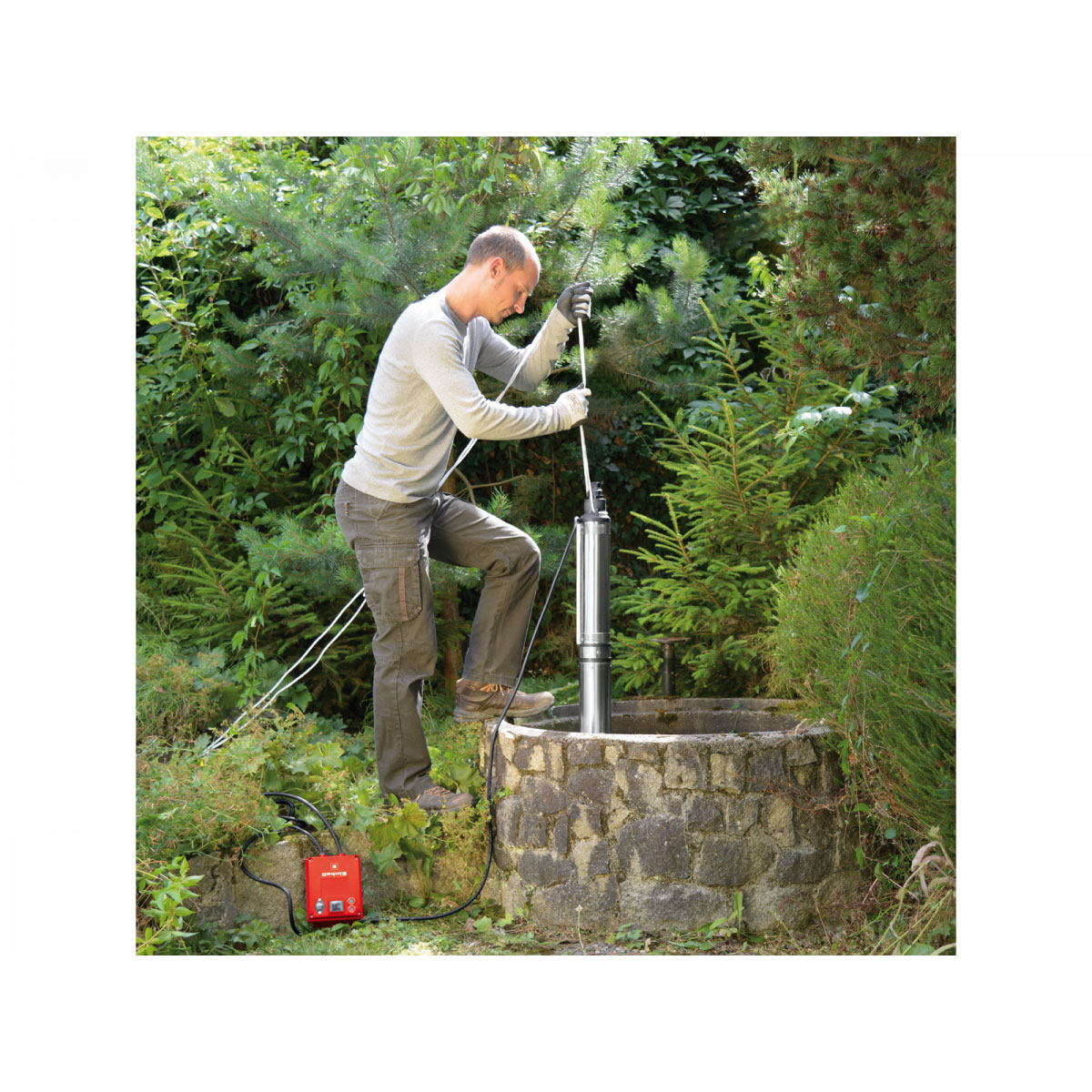 Einhell Tiefbrunnenpumpe GC-DW 1300 N Bild 4