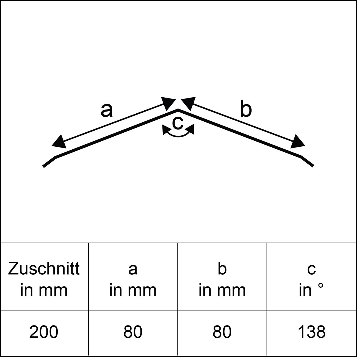SDF Firstblech anthrazit 200 x 8 x 8 cm Bild 3