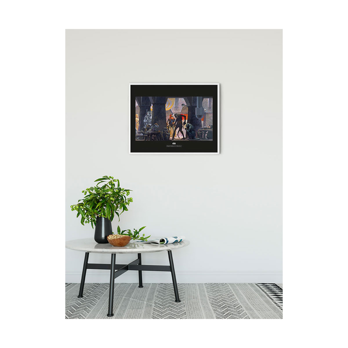 Komar  Wandbild Star Wars Classic Mos Eisley Streets 50x40 cm