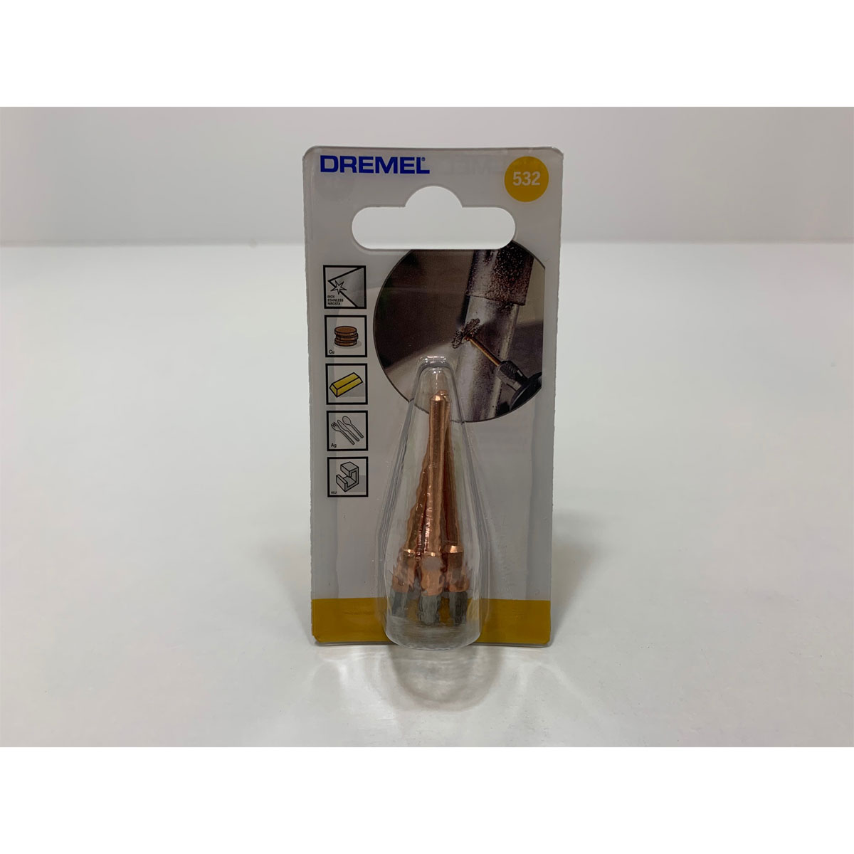 Dremel  Edelstahlbürste Durchmesser 3,2 mm 3 Stück Bild 1