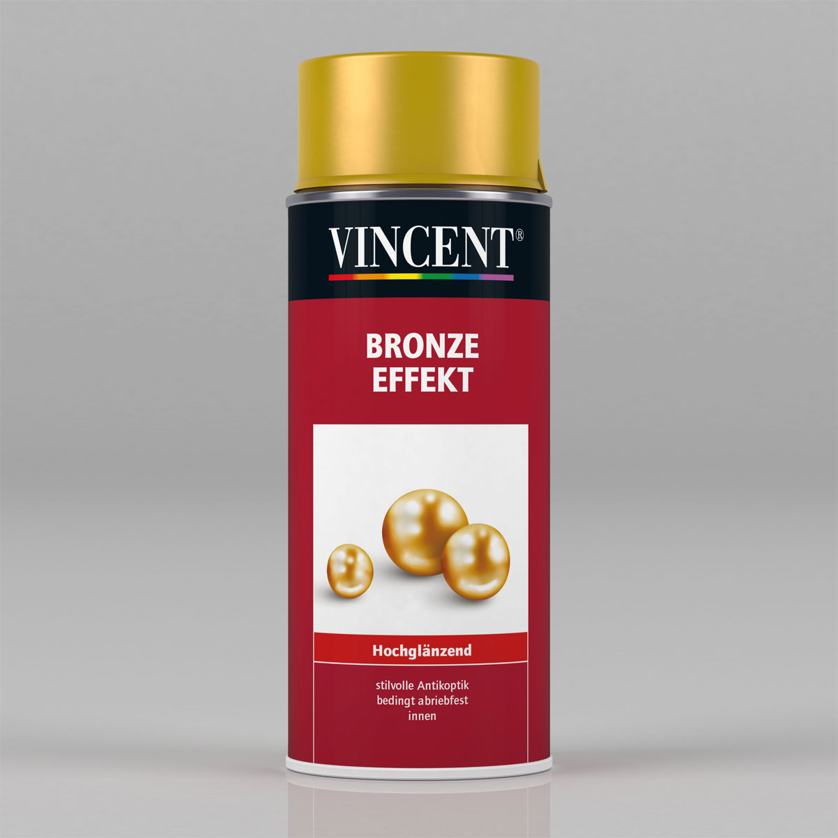 Vincent Bronze Effekt Gold glänzend 150 ml
