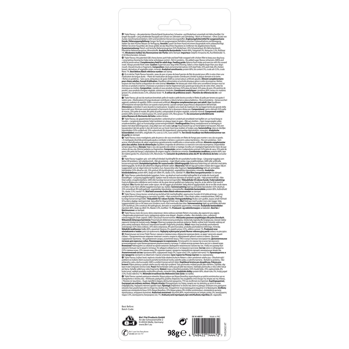 8in1  Triple Flavour XS 7 Stück Bild 3