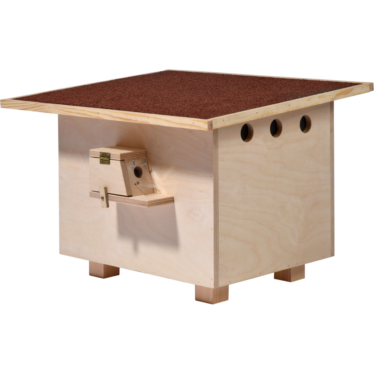 dobar Hummelnistkasten 51 x 43 x 36 cm rot