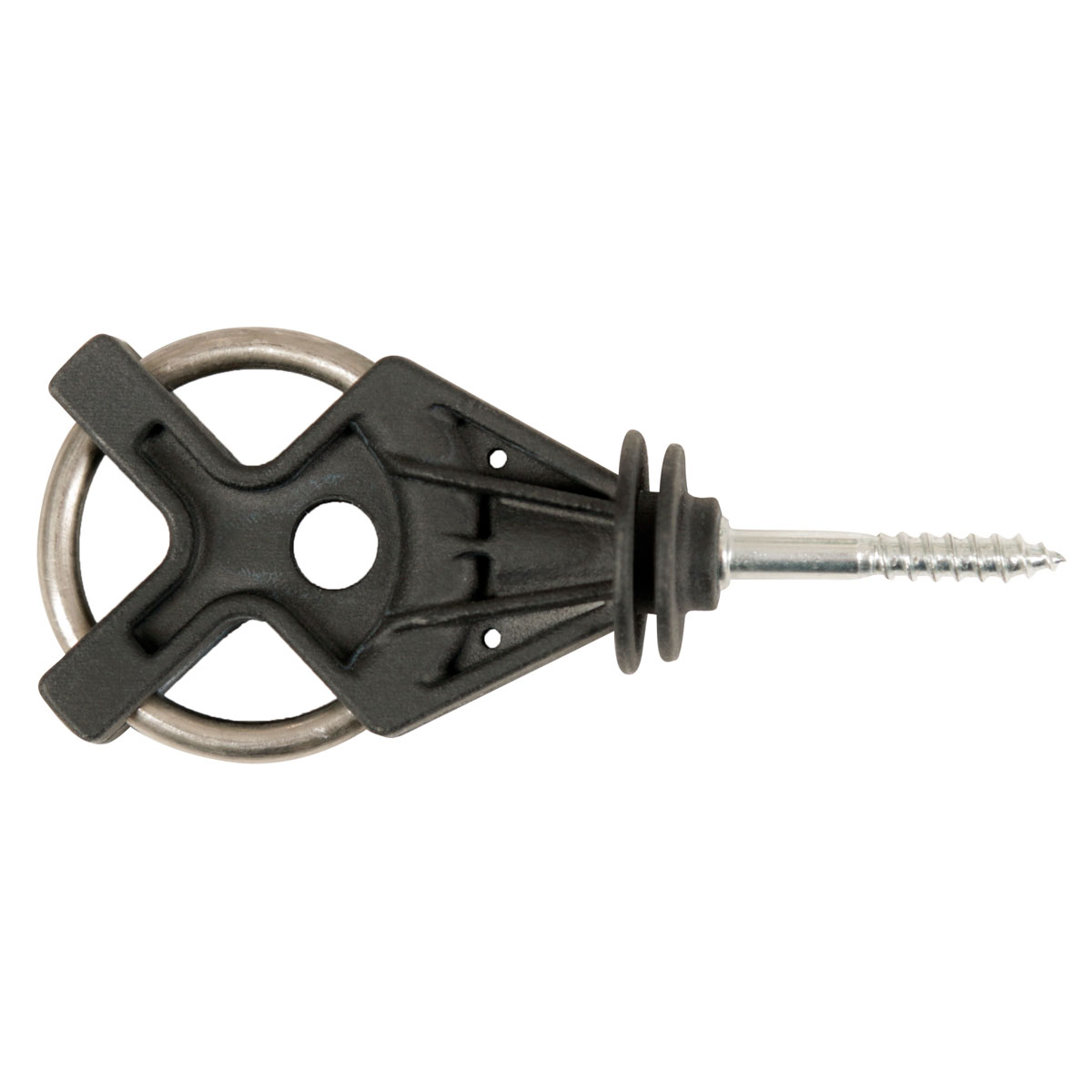 Torisolator X3 Durchmesser 6 mm verzinkt schwarz 6 Stück Bild 5