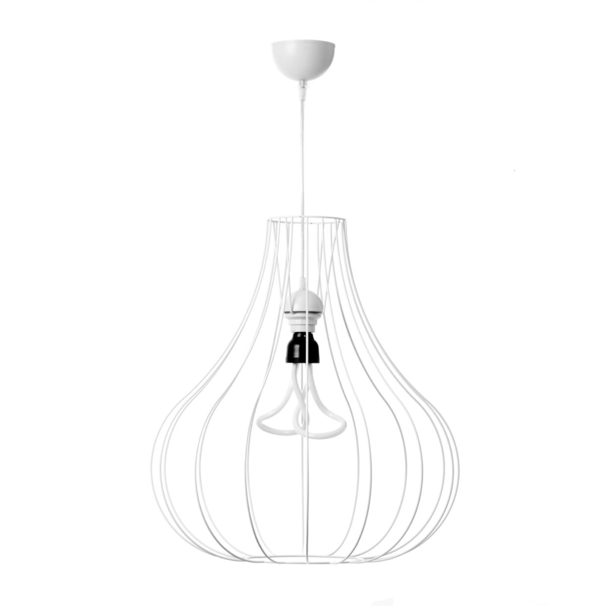 Hängelampe Leonie 110 weiss Bild 2
