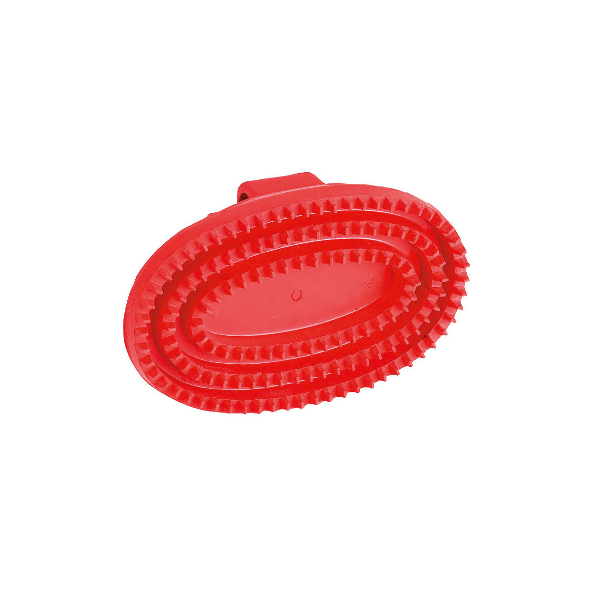 Gummistriegel 15 x 10,5 cm rot