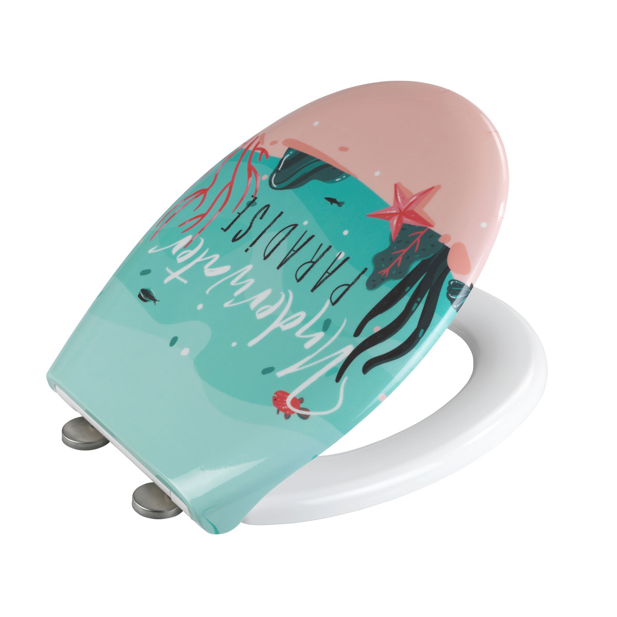 Wenko Premium WC-Sitz Dive antibakteriell mit Absenkautomatik Bild 3