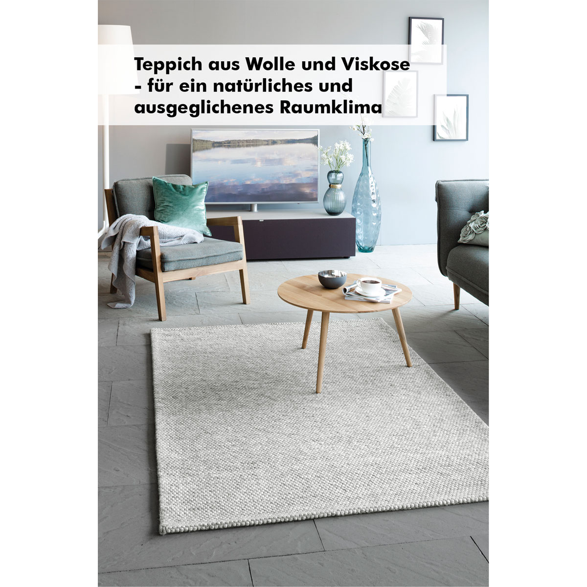 Barbara Becker  Teppich BB Brave silber 160 x 230 cm Bild 8