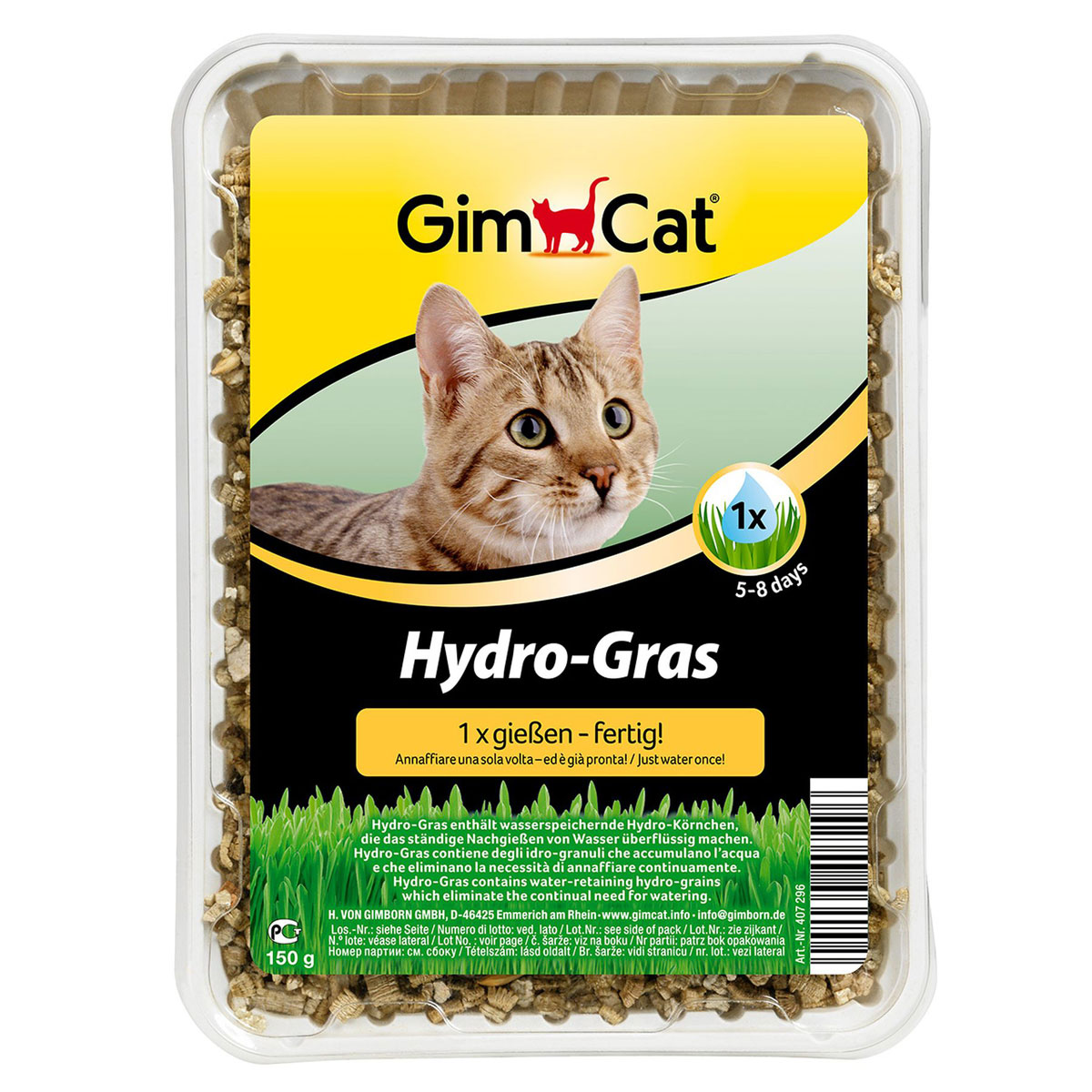 Gim Cat  Hydro Gras 150g