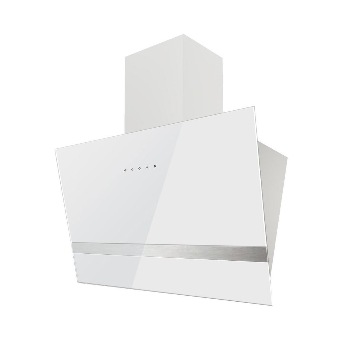 Respekta Design-Schräghaube Hera CH24060WAM 60 cm Weiß Bild 1