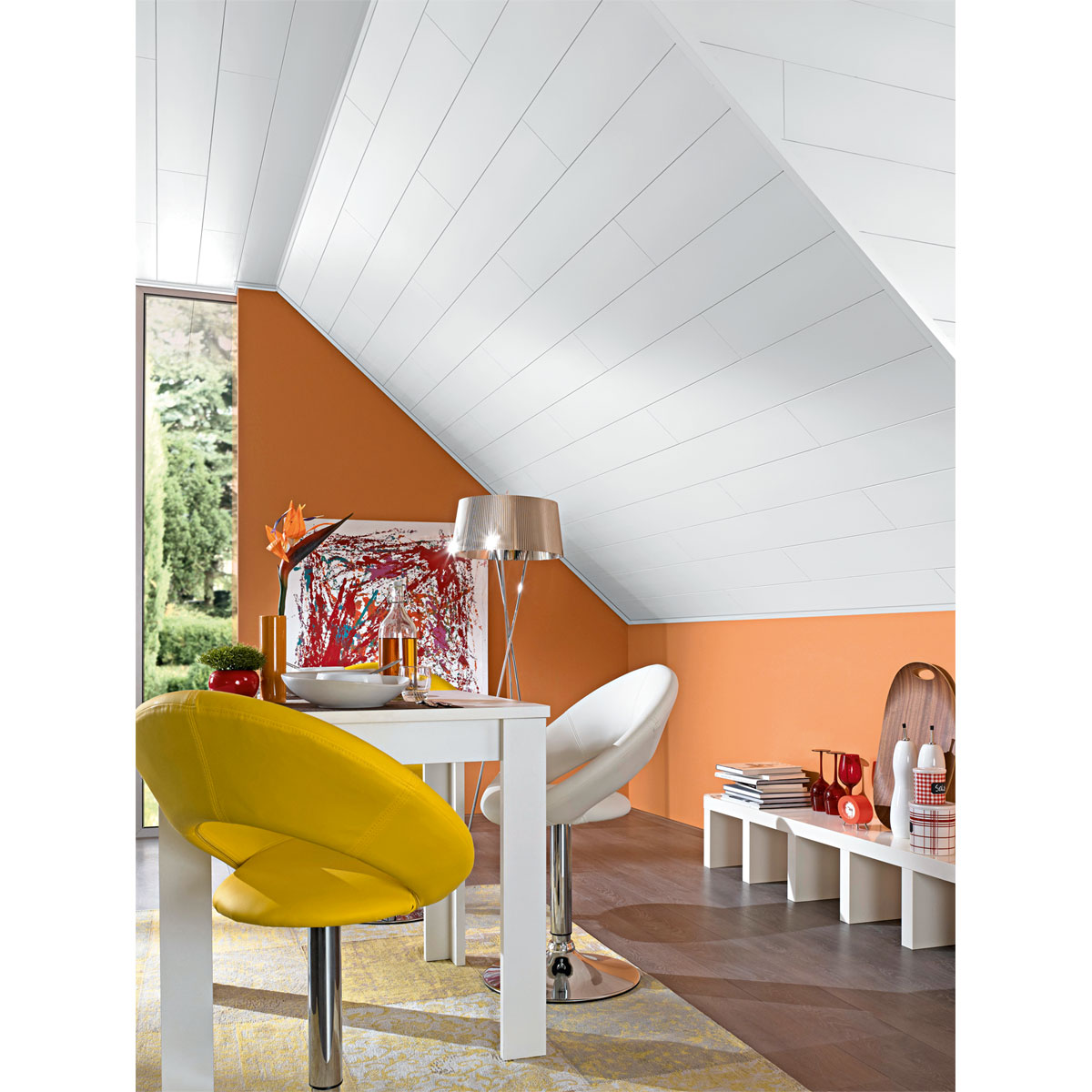 Specht Paneel Ambiente Polarweiß 260 x 20,2 cm Bild 2