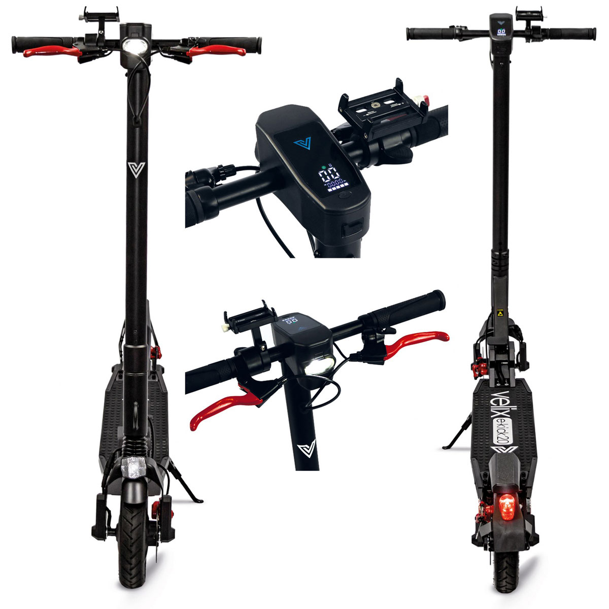 Velix E-Kick-Roller „2021“, 20 V Bild 4