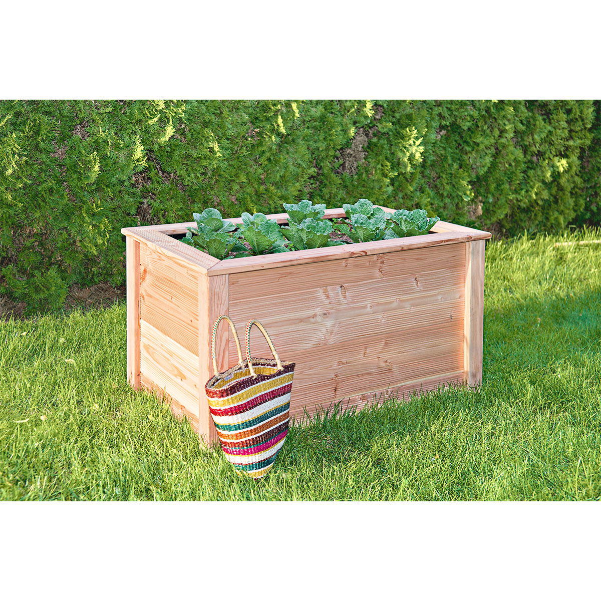 Hochbeet Douglasie unbehandelt 106 x 65 x 60 cm Bild 3