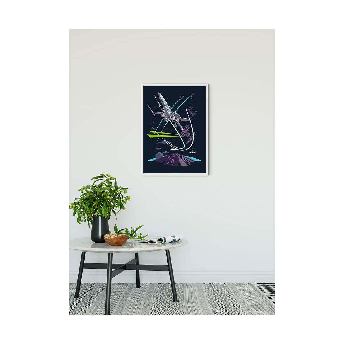 Komar  Wandbild Star Wars Classic Vector X-Wing 30x40 cm