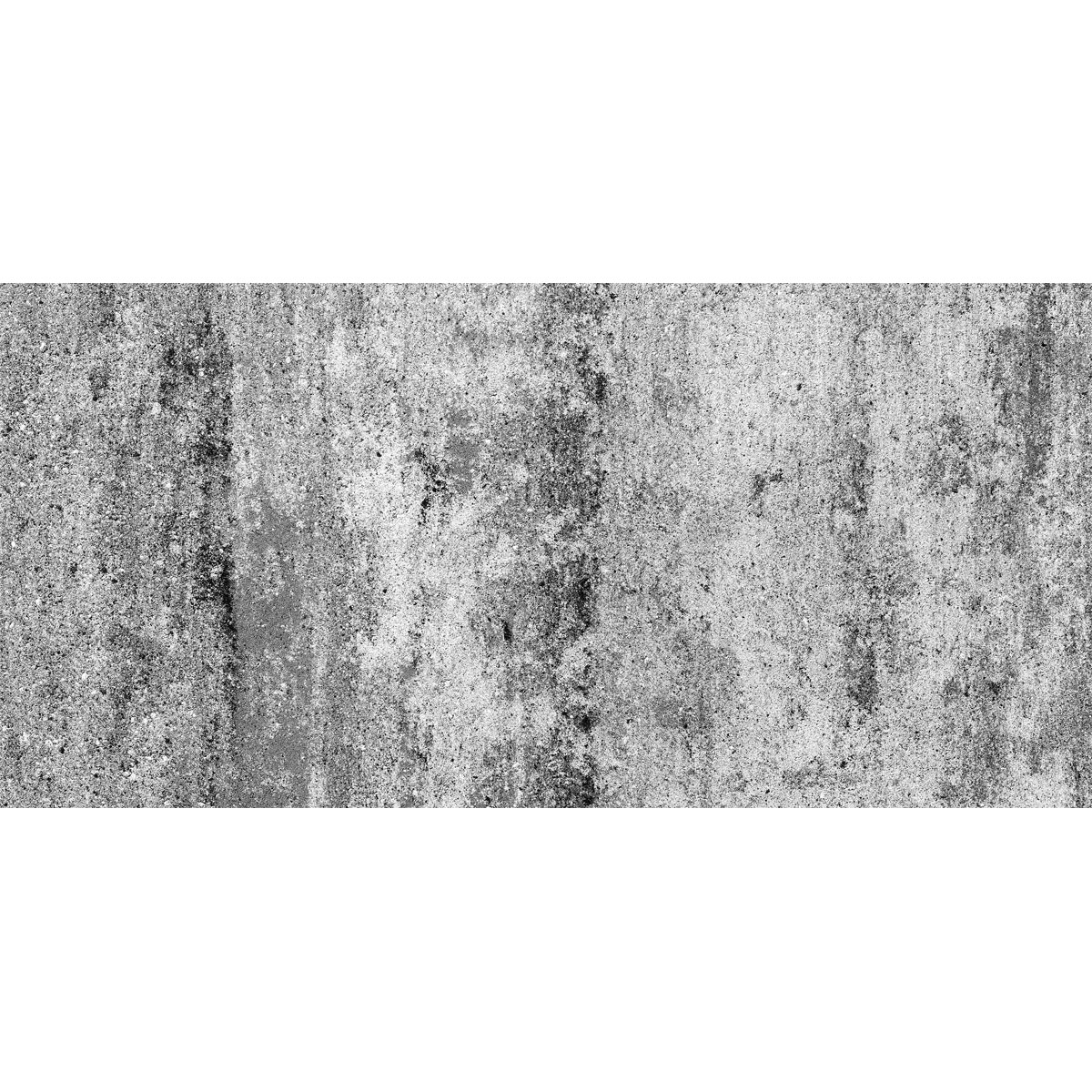 Terrassenplatte No1 Nature weiß schwarz 80 x 40 x 4 cm Bild 1