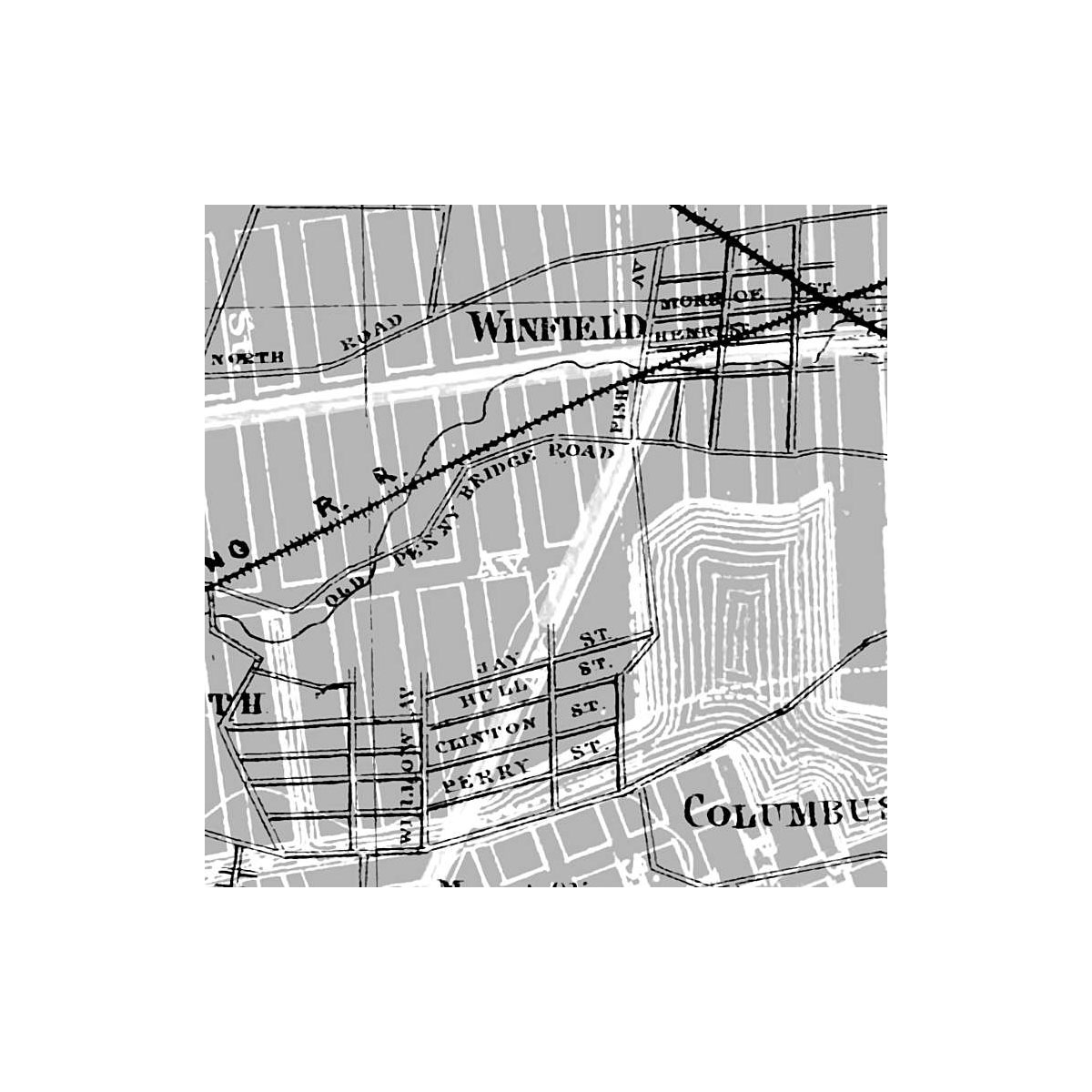 Komar  Vlies Fototapete NYC Map 200x250 cm Bild 9