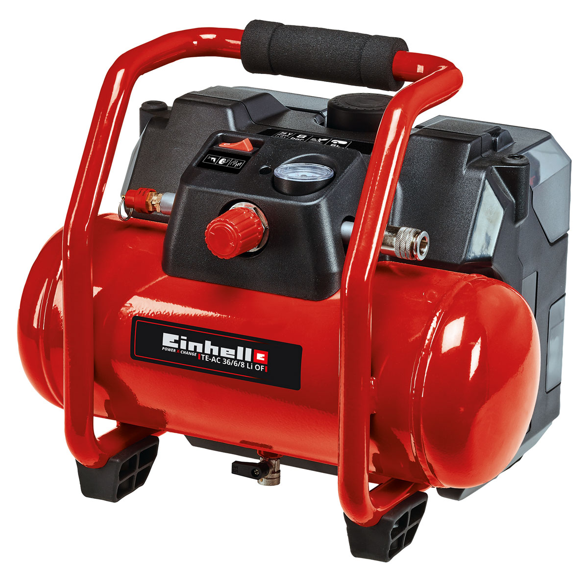 Einhell Akku-Kompressor-Set TE-AC 36/6/8 Li OF-Solo