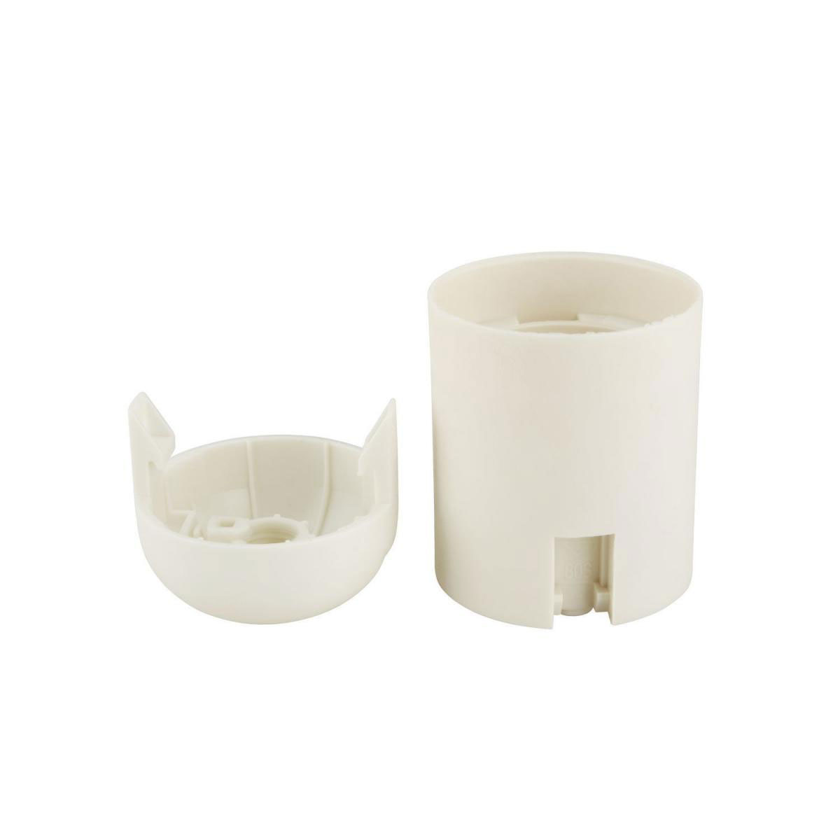 Lampen-Fassung Glattmantel E27