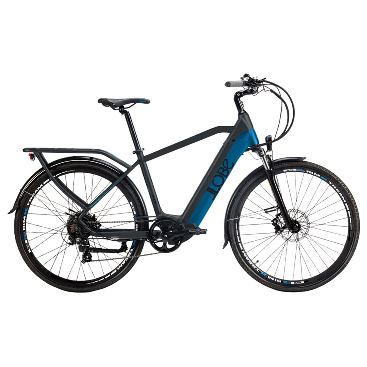 LLobe Trekking E-Bike „Yukon“, Herren, schwarz Bild 1