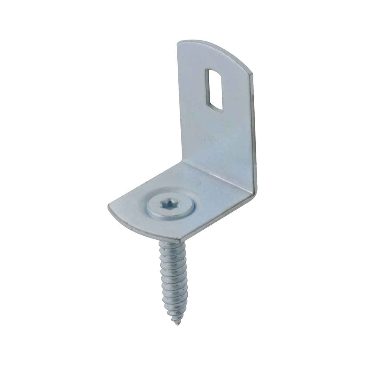 Suki Flechtzaunbeschlag L-Form verzinkt 40 x 45 x 30 mm