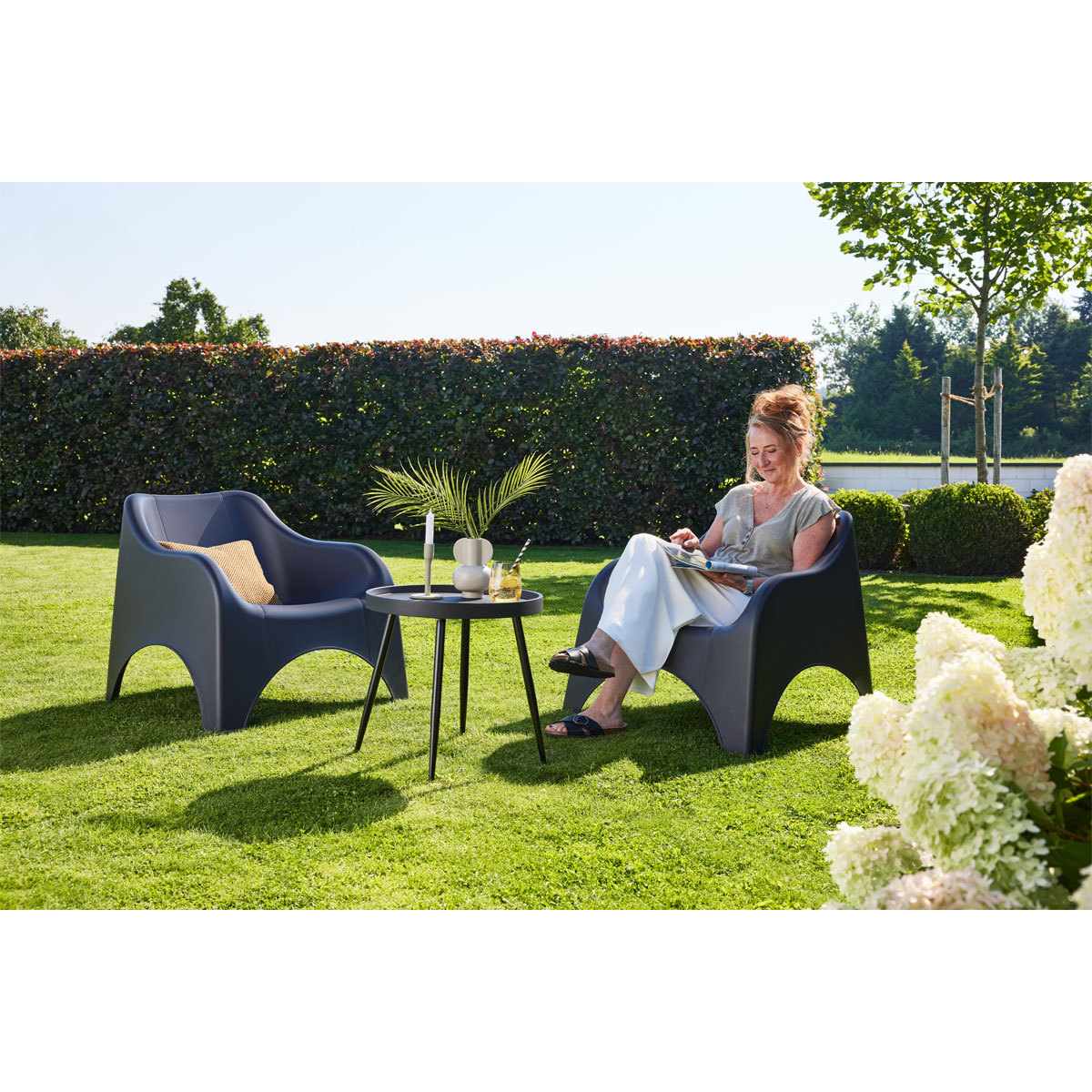 Sessel Nuvola, anthrazit Bild 5