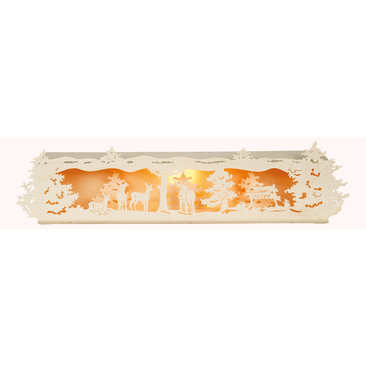 Lichterbogenerhoehung Waldmotiv 66 x 17 x 11