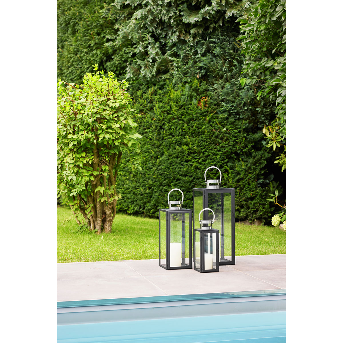 Laterne Living 20 x 20 x 51 cm Bild 3