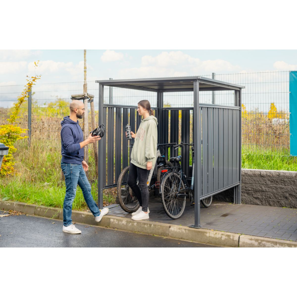 Westmann Fahrradgarage und Unterstand 203x180x210 cm Bild 4