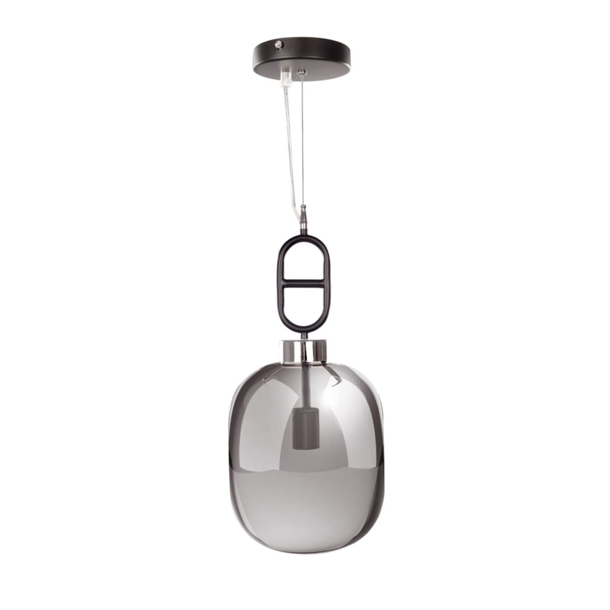 Hängelampe Calai 410 grau schwarz Bild 2