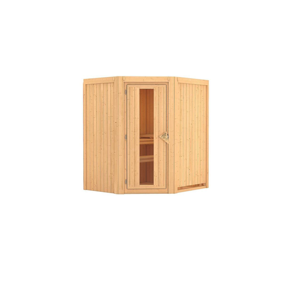 Karibu Taurin Eckeinstieg ohne Zubehör Energiespartür Bild 2