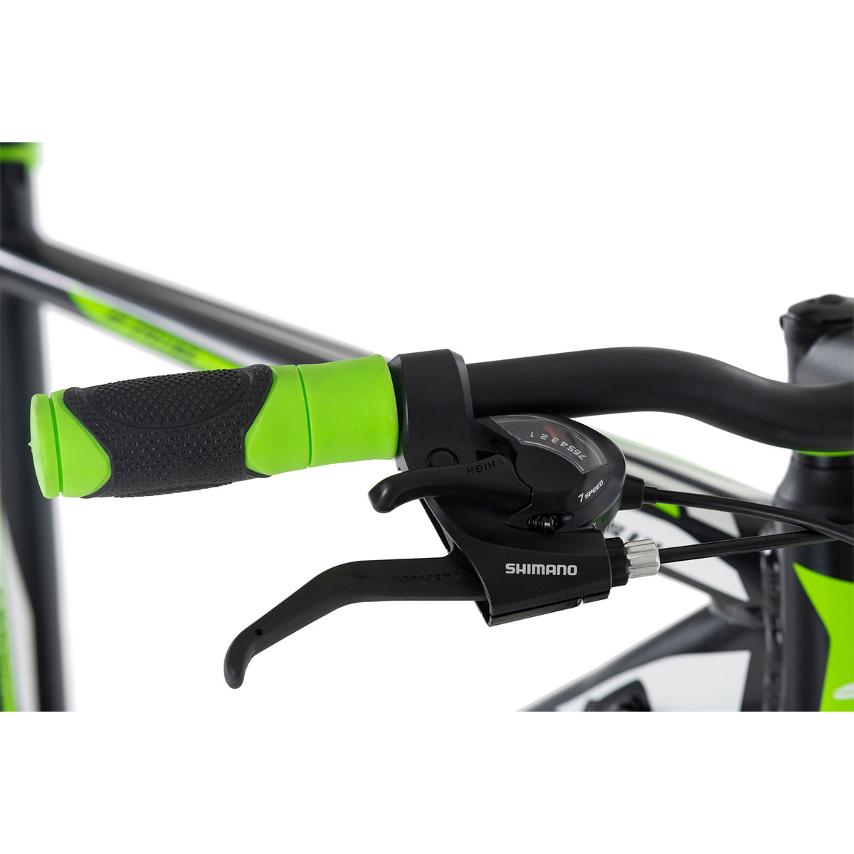 KS Cycling Mountainbike Hardtail 27,5'' Xplicit schwarz-grün RH 48 cm  Bild 5