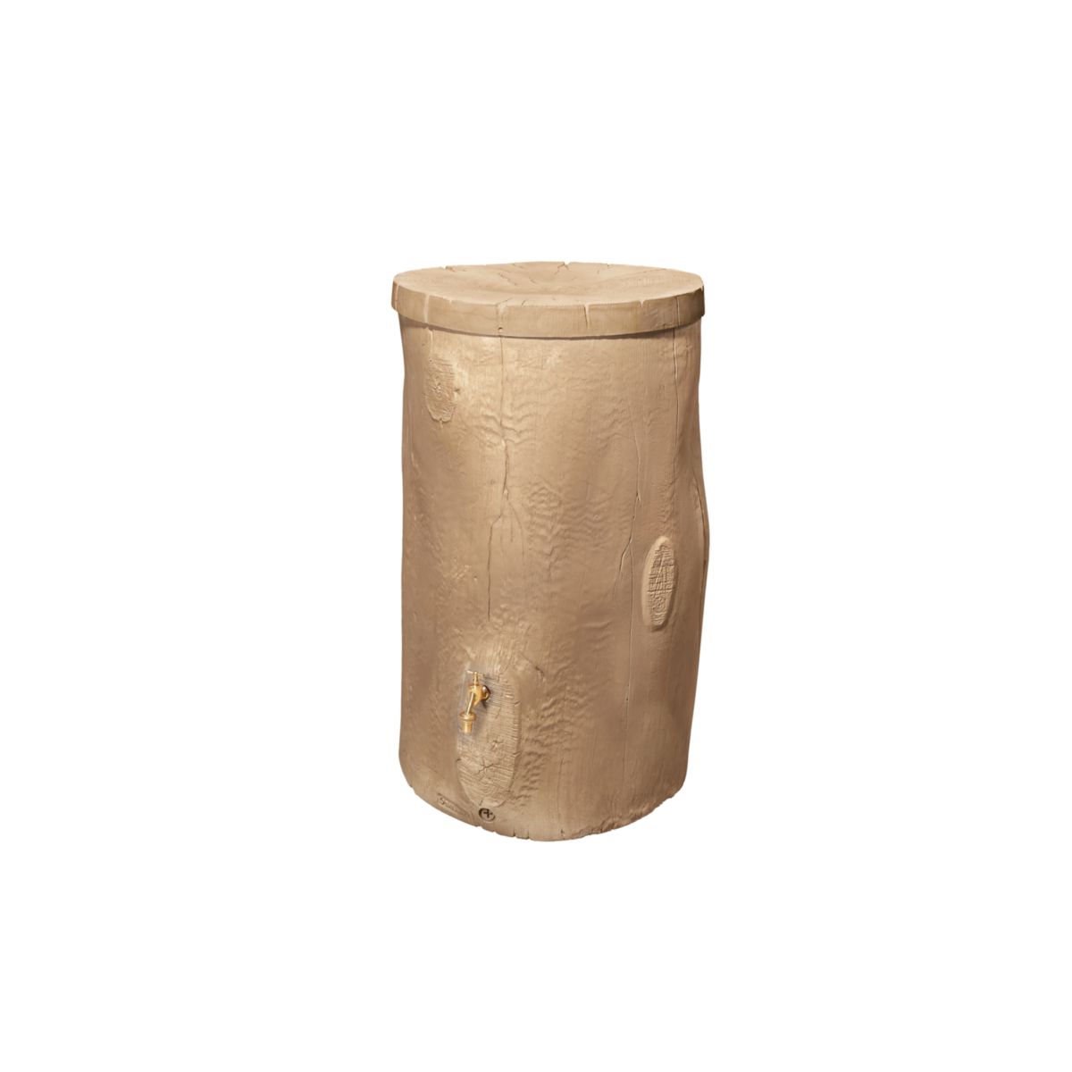 Garantia Regentonne Woodstock Baumstamm 400 L hellbraun Bild 2