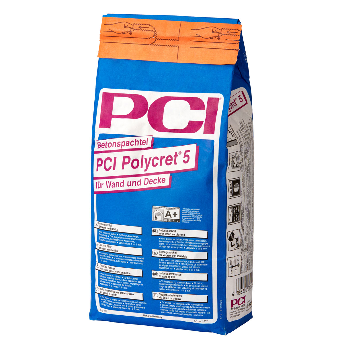 Betonspachtel Polycret 5,5 kg