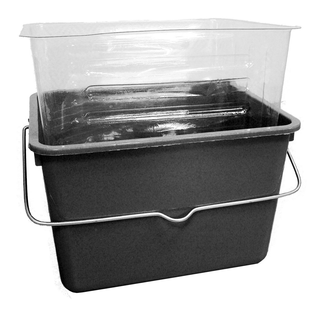 Color Expert 5er-Set Farbeimereinsatz 8 L Kunststoff transparent