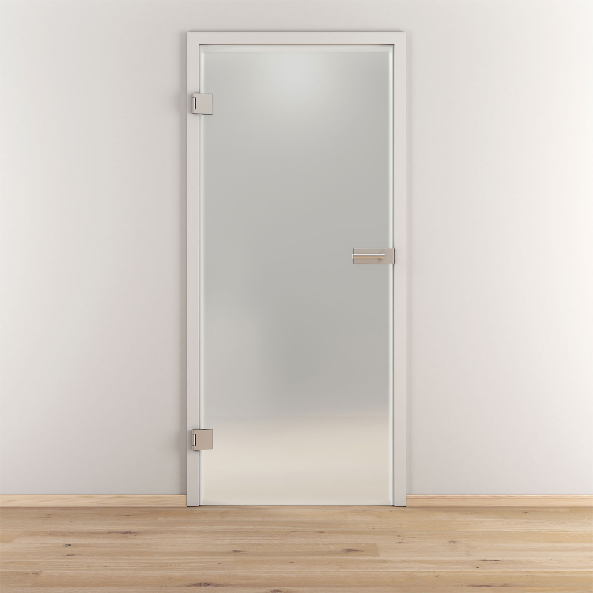 Novadoors Glasdrehtür NOVA 501 mattiert 95,9 x 197,2 cm Links