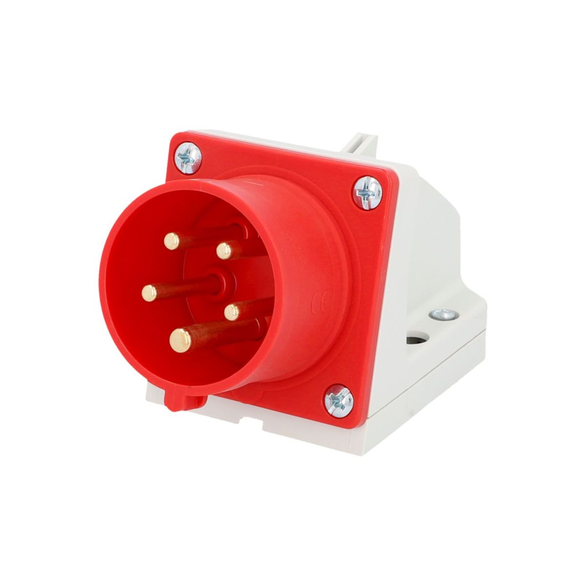 PCE Instruments CEE Wandgerätestecker 16A 5polig rot