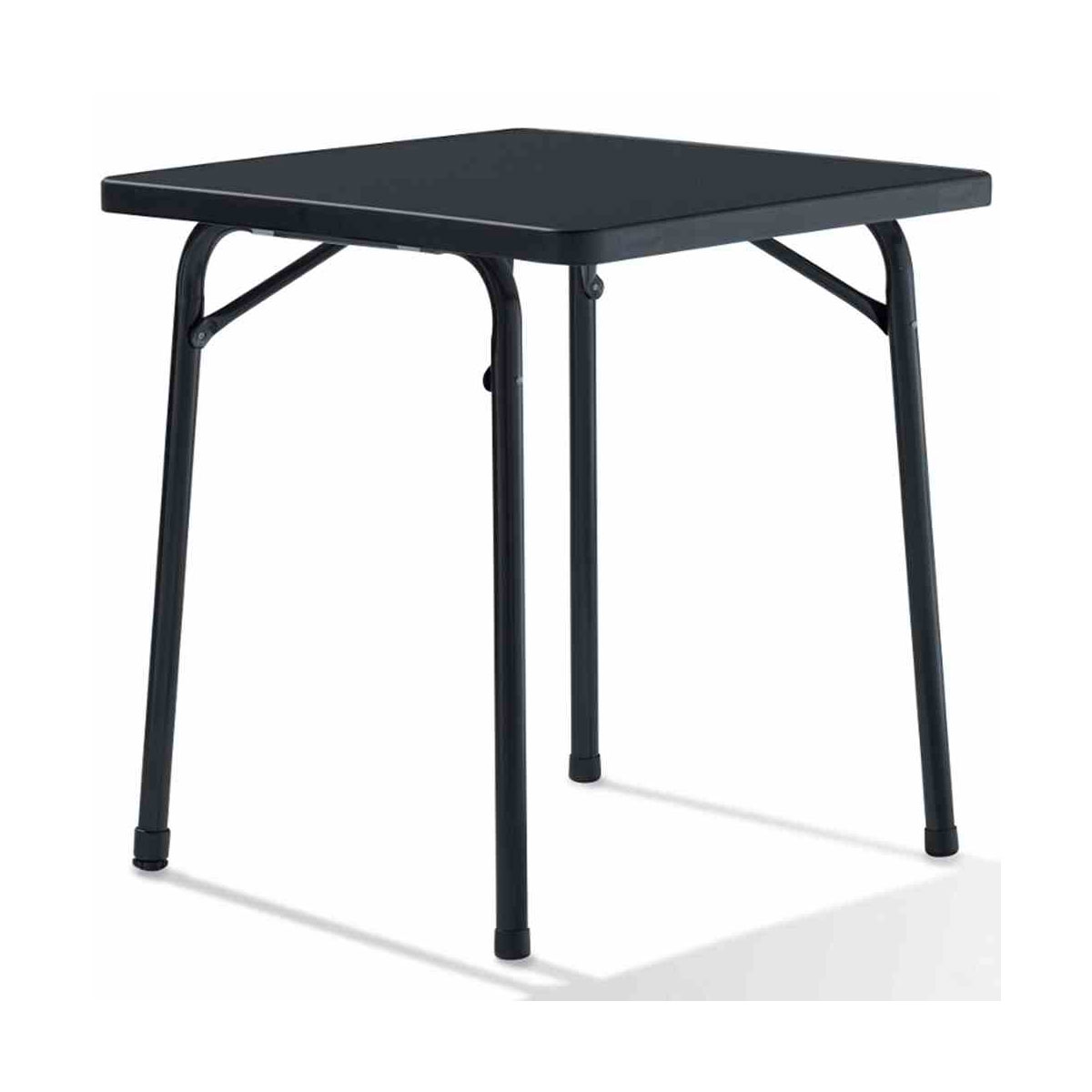 SIEGER Klapptisch 211 70 x 70 x 72 cm höhenverstellbar eisengrau/anthrazit