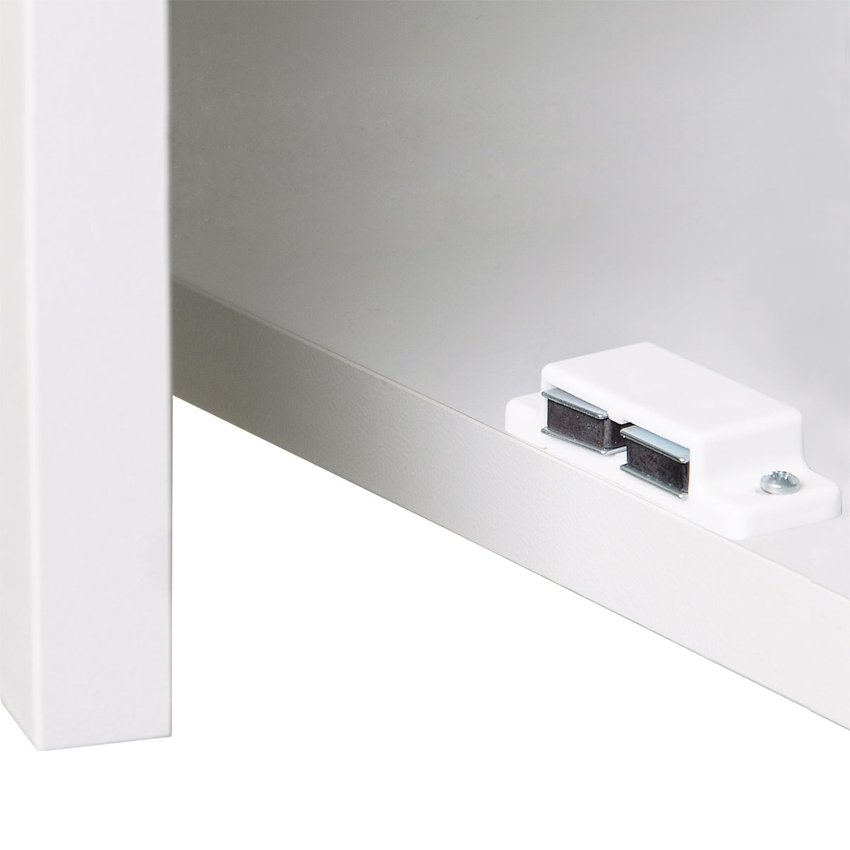 Suki Magnetschnäpper für Doppeltüren weiß 2 Stück Bild 2