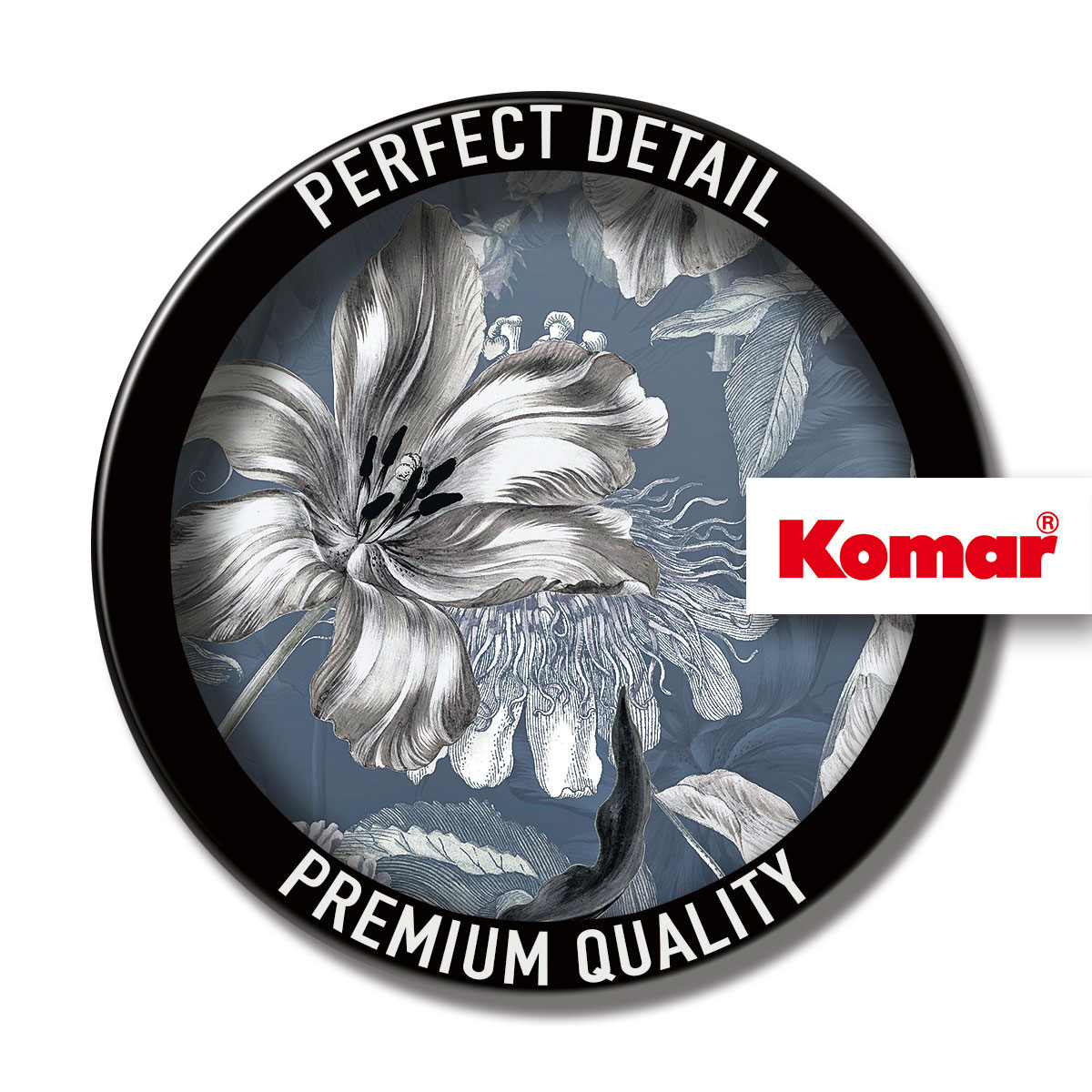 Komar  Vlies Fototapete Merian Blue 350x250 cm Bild 4