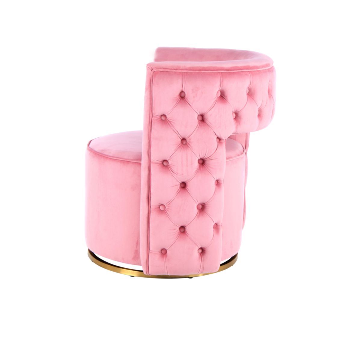 Sessel Drehsessel Beverly 125 rosa gold Bild 3