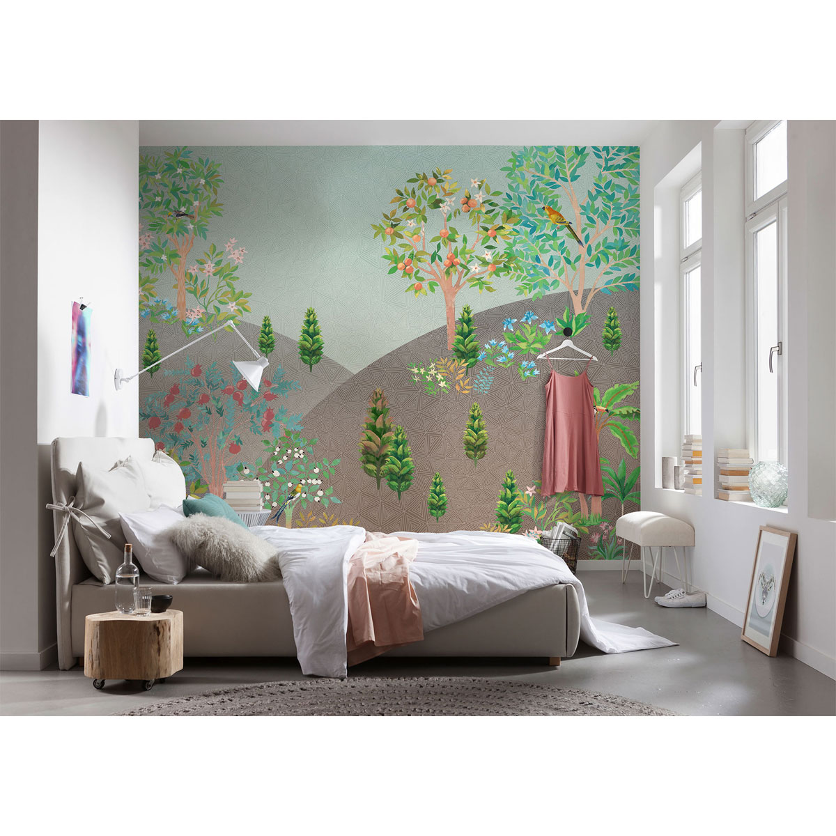 Komar  Vlies Fototapete Persian Garden 300x250 cm