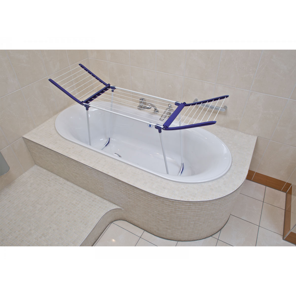 Leifheit Standtrockner Pegasus 120 Compact blau Bild 3