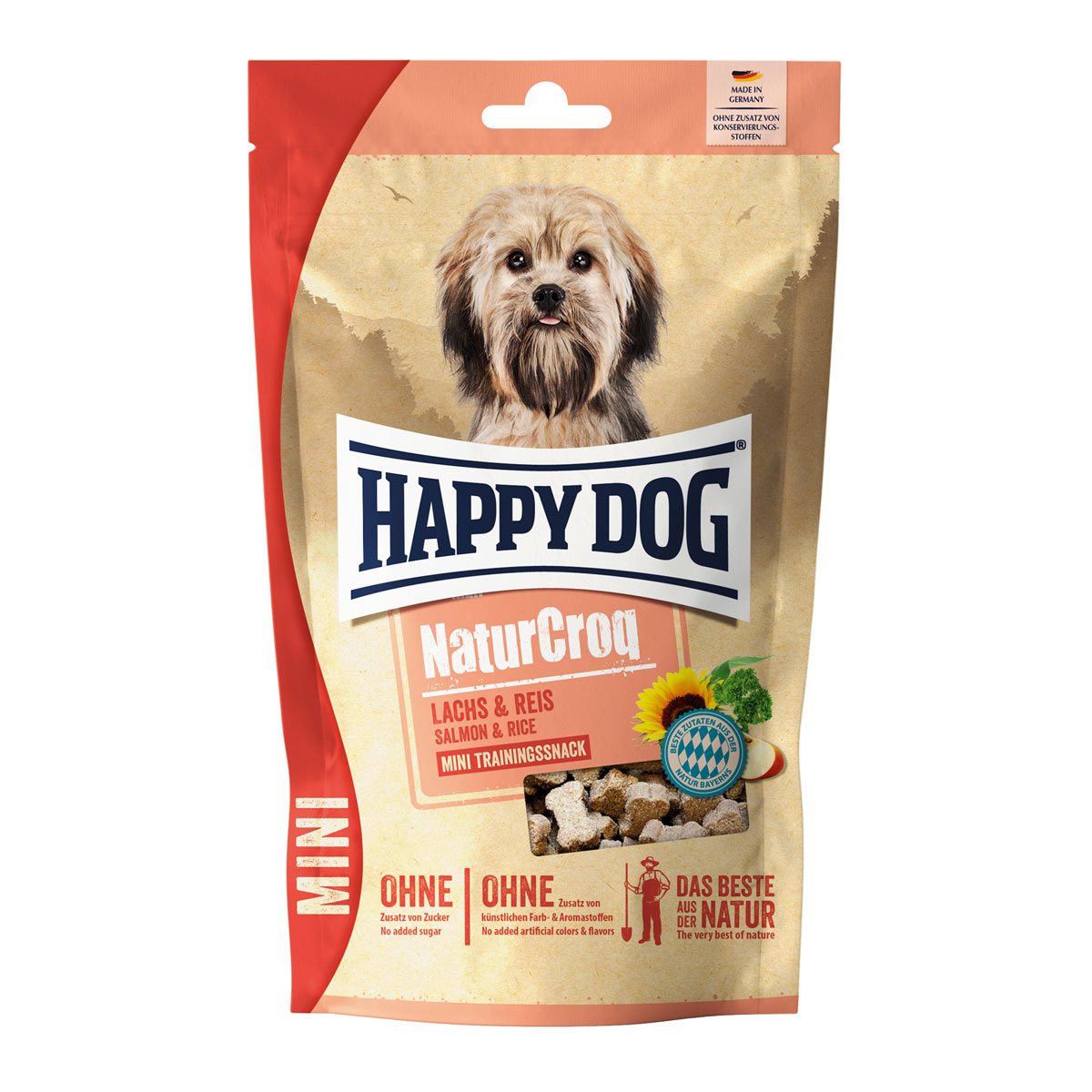 Hundefutter NaturCroq Mini Trainingssnack Lachs & Reis, 100 g