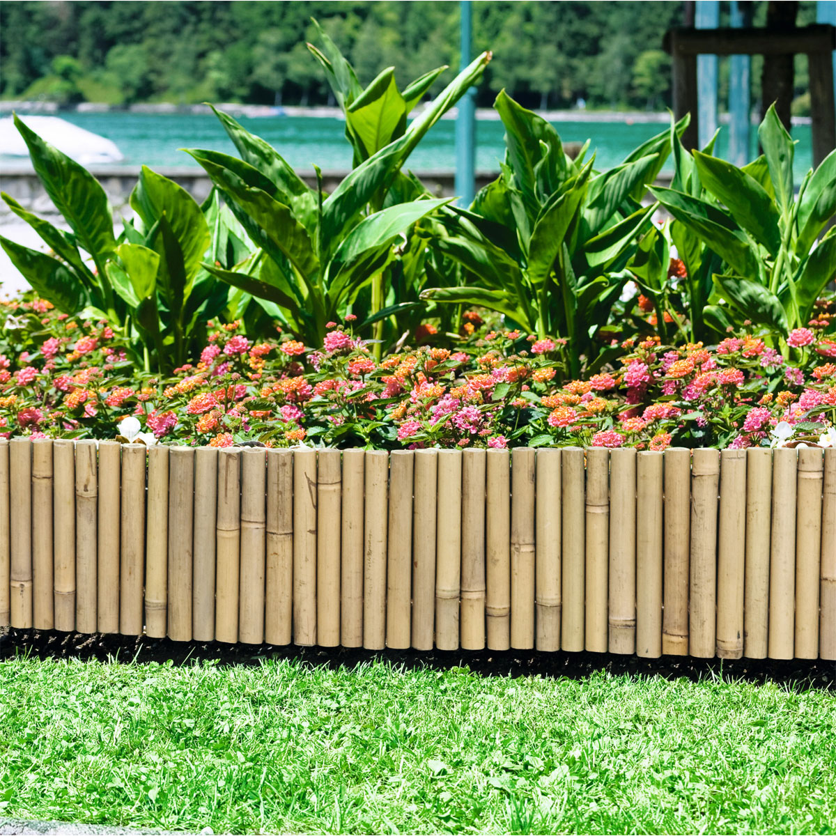 Windhager  Beeteinfassung Bambus 100x35 cm Bild 2