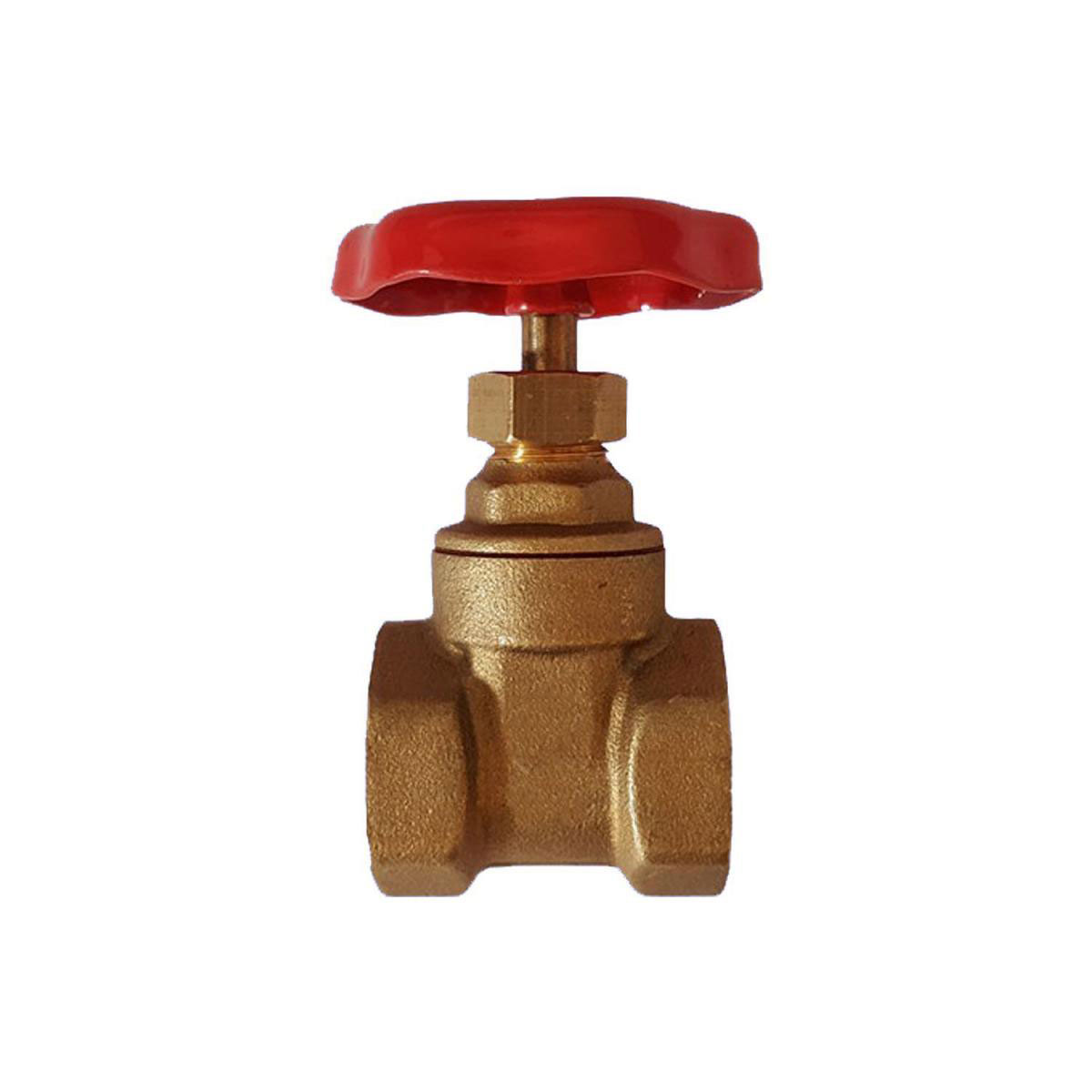 Muffenschieber 1/2" Messing