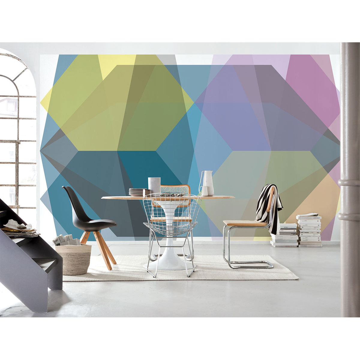 Komar  Vlies Fototapete Gem Stone Diamond 400x250 cm