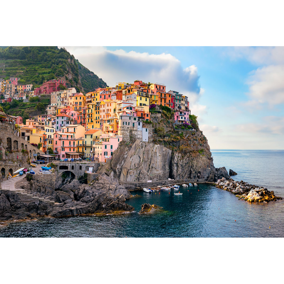 Komar  Vlies Fototapete Cinque Terre 368x248 cm Bild 2