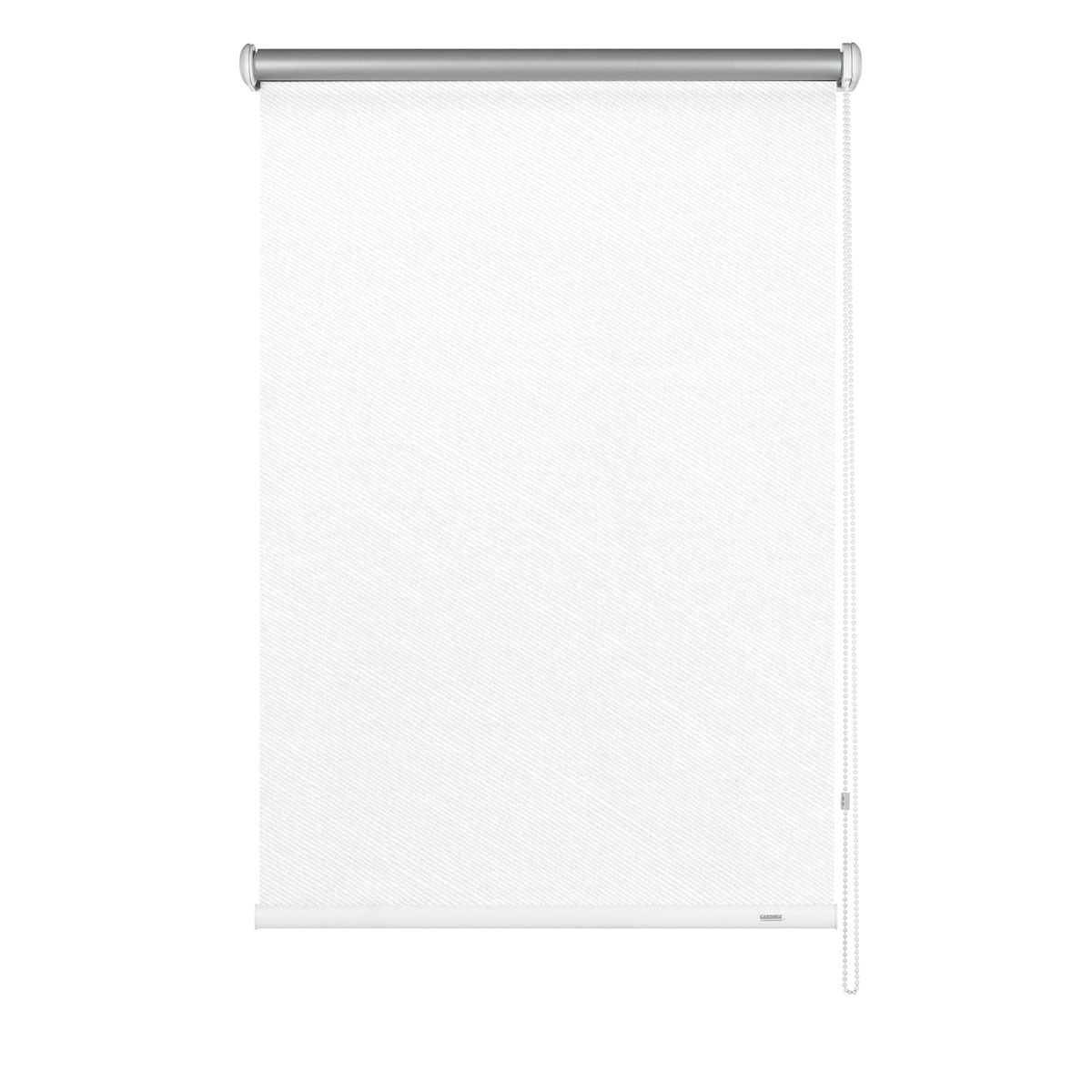 Gardinia Seitenzugrollo Thermo 142 x 180 cm Streifen weiß Bild 2
