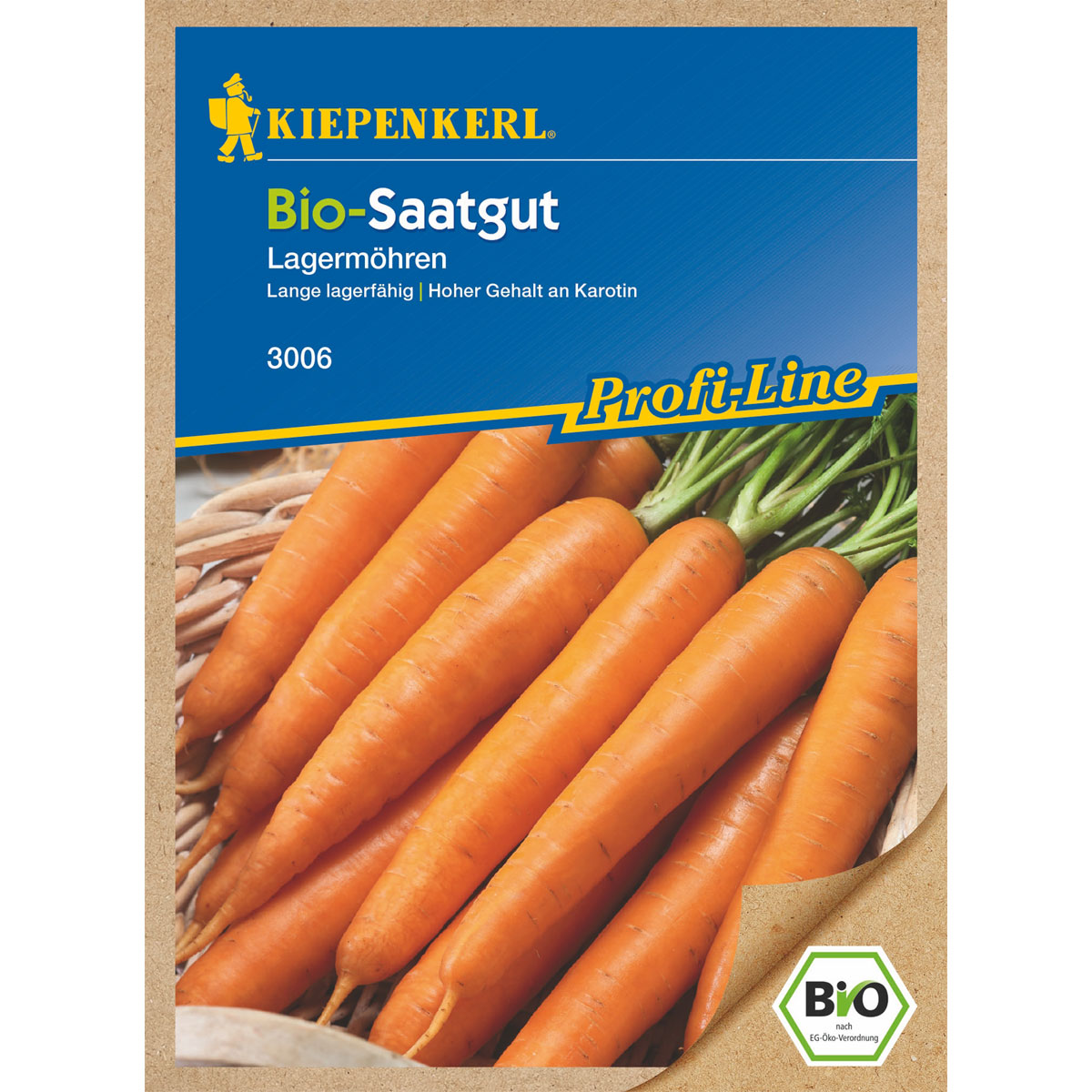 Kiepenkerl BIO Möhre Lagermohre Bild 1