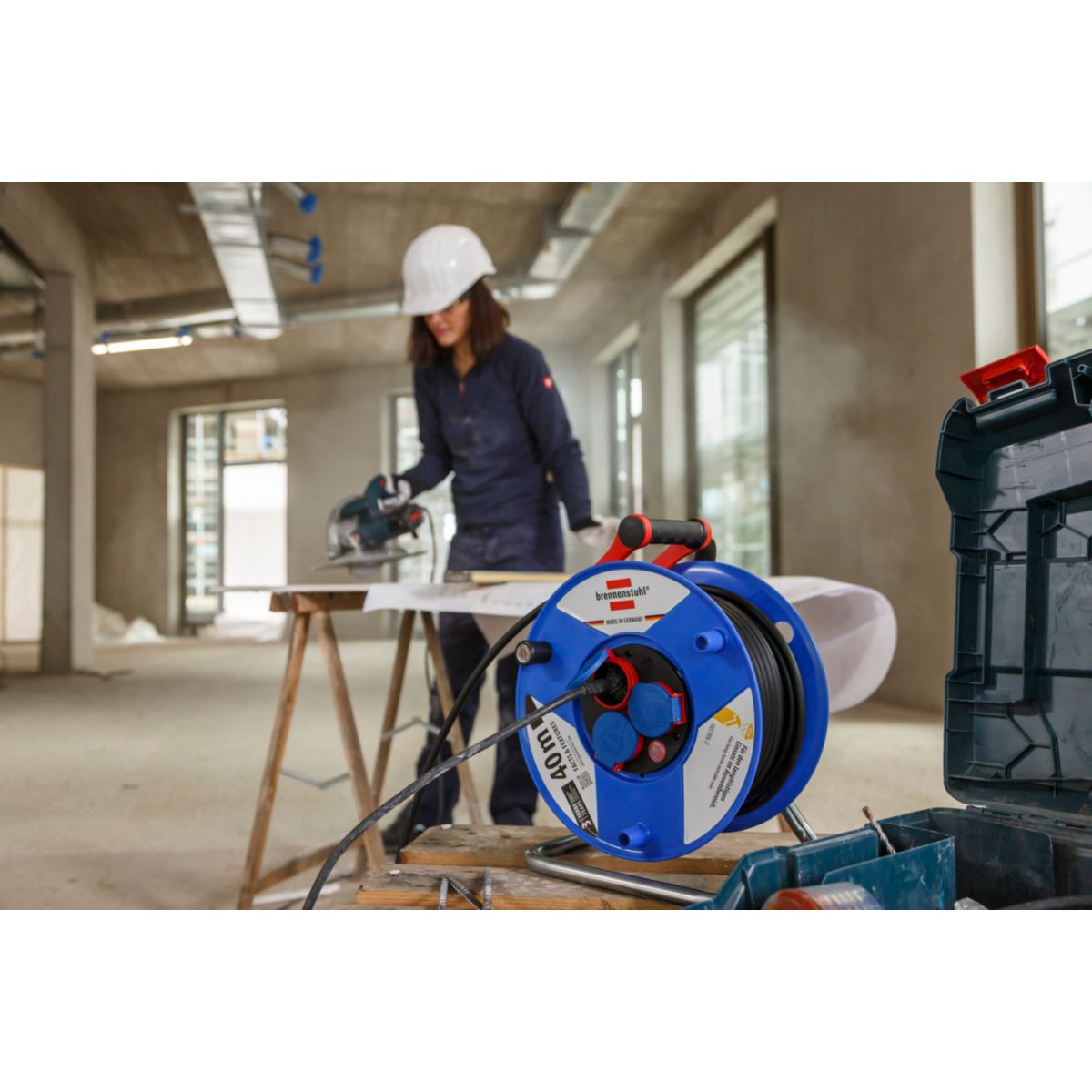 Brennenstuhl Garant IP44 Kabeltrommel 44m Bild 6